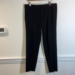 Vince. black wool blend pants 6